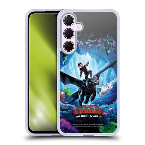 How To Train Your Dragon III The Hidden World Hiccup, Toothless & Light Fury 2 Soft Gel Case for Samsung Galaxy A35 5G