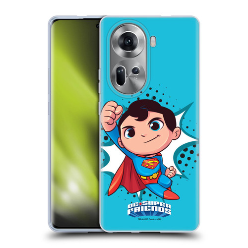 Super Friends DC Comics Toddlers 1 Superman Soft Gel Case for OPPO Reno11