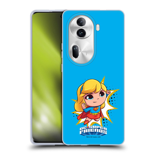 Super Friends DC Comics Toddlers 1 Supergirl Soft Gel Case for OPPO Reno11 Pro