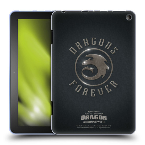 How To Train Your Dragon III Icon Art Forever Soft Gel Case for Amazon Fire HD 8/Fire HD 8 Plus 2020