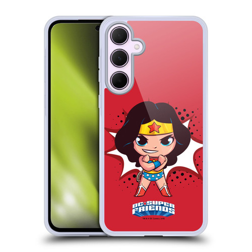 Super Friends DC Comics Toddlers 1 Wonder Woman Soft Gel Case for Samsung Galaxy A35 5G