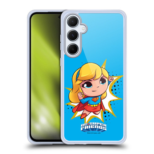 Super Friends DC Comics Toddlers 1 Supergirl Soft Gel Case for Samsung Galaxy A55 5G
