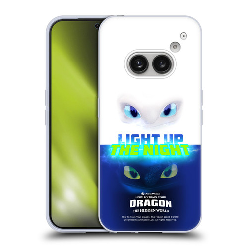 How To Train Your Dragon III Night And Light Toothless & Light Fury Soft Gel Case for Nothing Phone (2a)