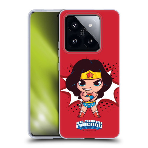 Super Friends DC Comics Toddlers 1 Wonder Woman Soft Gel Case for Xiaomi 14 Pro