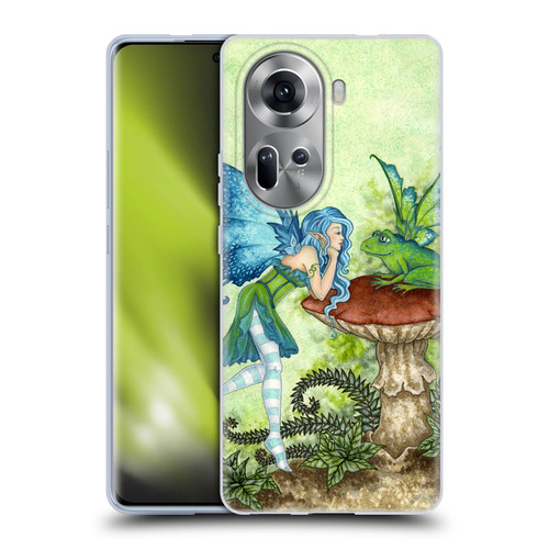 Amy Brown Pixies Frog Gossip Soft Gel Case for OPPO Reno11