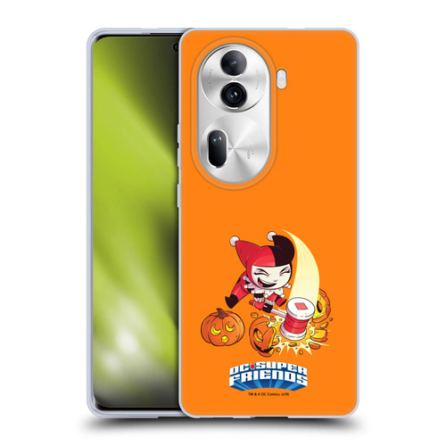 Super Friends DC Comics Toddlers Holidays Harley Quinn Halloween Soft Gel Case for OPPO Reno11 Pro