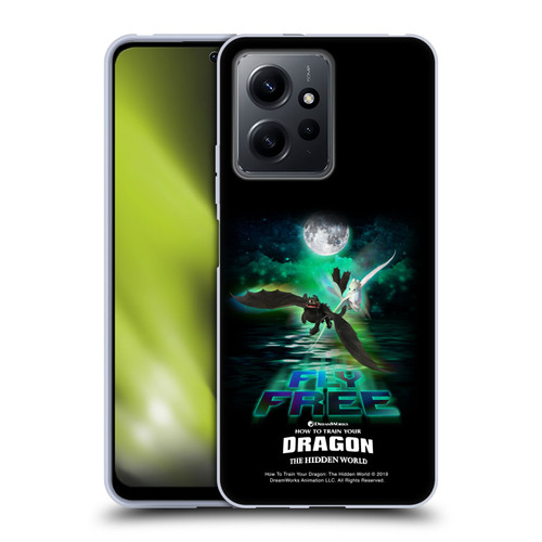 How To Train Your Dragon III Night And Light Toothless & Light Fury Fly Soft Gel Case for Xiaomi Redmi Note 12 4G