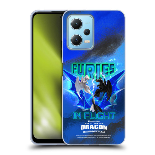 How To Train Your Dragon III Night And Light Toothless & Light Fury Flight Soft Gel Case for Xiaomi Redmi Note 12 5G