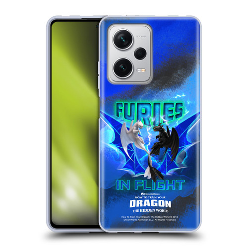 How To Train Your Dragon III Night And Light Toothless & Light Fury Flight Soft Gel Case for Xiaomi Redmi Note 12 Pro+ 5G