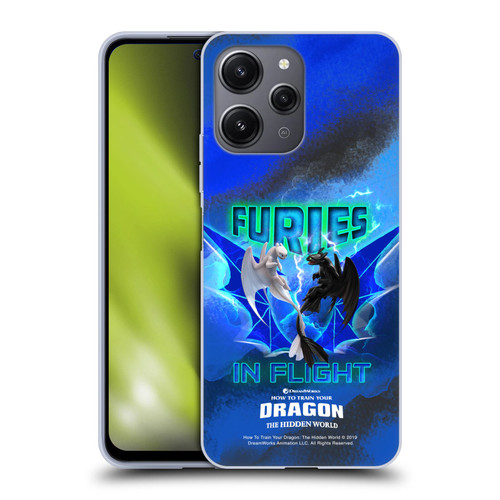 How To Train Your Dragon III Night And Light Toothless & Light Fury Flight Soft Gel Case for Xiaomi Redmi 12