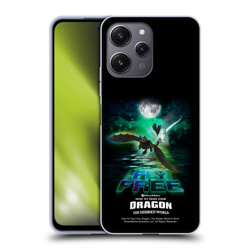 How To Train Your Dragon III Night And Light Toothless & Light Fury Fly Soft Gel Case for Xiaomi Redmi 12