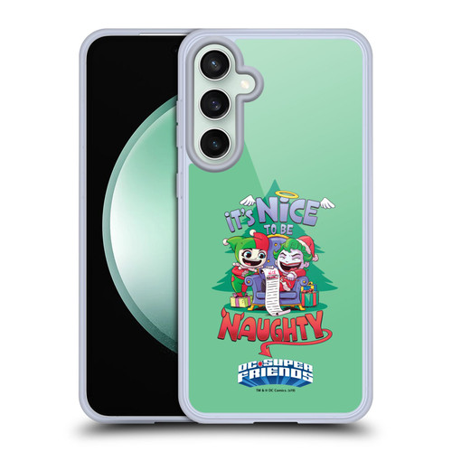 Super Friends DC Comics Toddlers Holidays Harley Joker Naughty Soft Gel Case for Samsung Galaxy S23 FE 5G