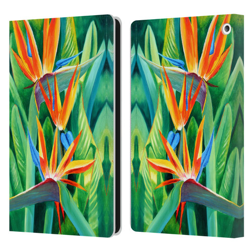 Graeme Stevenson Assorted Designs Birds Of Paradise Leather Book Wallet Case Cover For Amazon Fire HD 8/Fire HD 8 Plus 2020