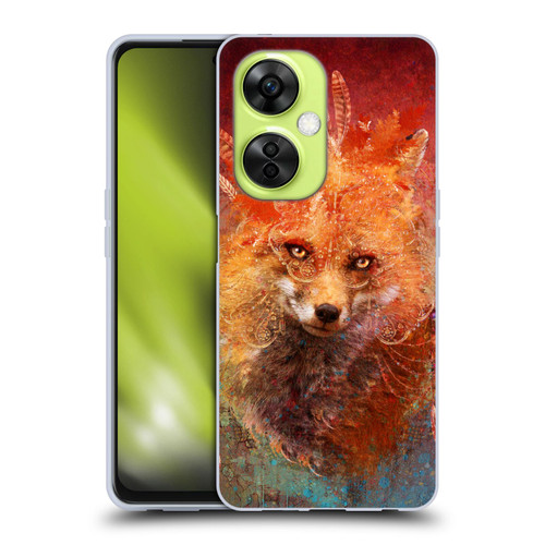 Jena DellaGrottaglia Animals Fox Soft Gel Case for OnePlus Nord CE 3 Lite 5G