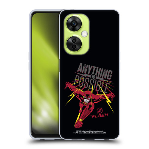 The Flash TV Series Graphics Barry Anything Is Possible Soft Gel Case for OnePlus Nord CE 3 Lite 5G