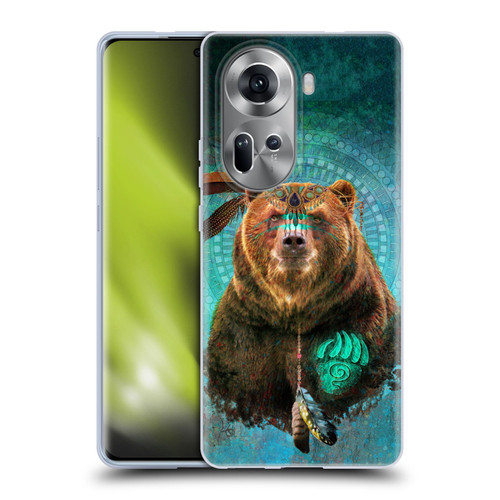 Jena DellaGrottaglia Animals Bear Soft Gel Case for OPPO Reno11