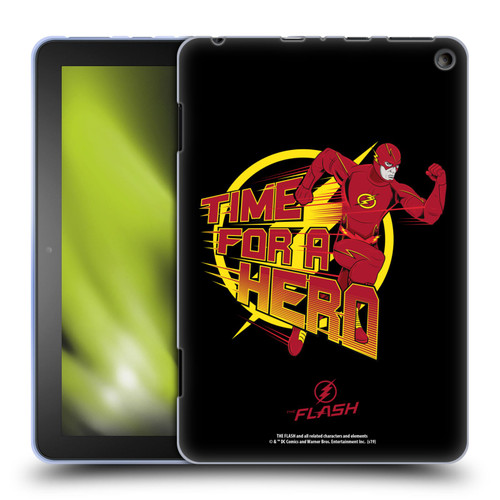 The Flash TV Series Graphics Barry Hero Soft Gel Case for Amazon Fire HD 8/Fire HD 8 Plus 2020