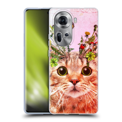 Jena DellaGrottaglia Animals Kitty Soft Gel Case for OPPO Reno11