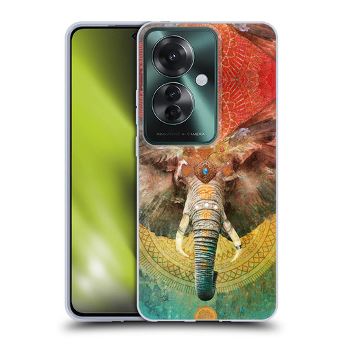 Jena DellaGrottaglia Animals Elephant Soft Gel Case for OPPO Reno11 F 5G / F25 Pro 5G