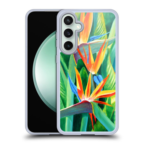 Graeme Stevenson Assorted Designs Birds Of Paradise Soft Gel Case for Samsung Galaxy S23 FE 5G