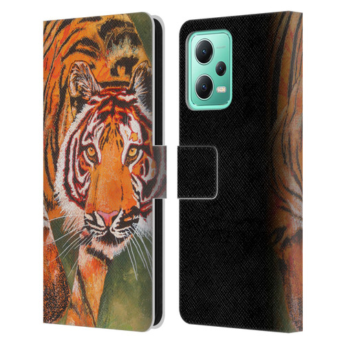 Graeme Stevenson Assorted Designs Tiger 1 Leather Book Wallet Case Cover For Xiaomi Redmi Note 12 5G