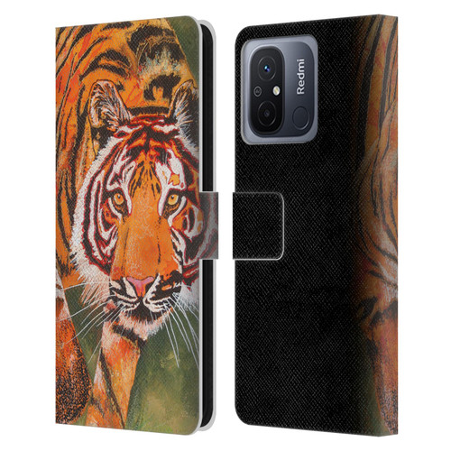 Graeme Stevenson Assorted Designs Tiger 1 Leather Book Wallet Case Cover For Xiaomi Redmi 12C