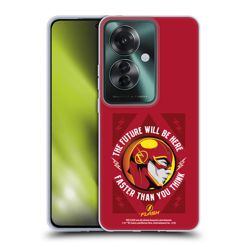 The Flash TV Series Graphics Barry Faster Soft Gel Case for OPPO Reno11 F 5G / F25 Pro 5G