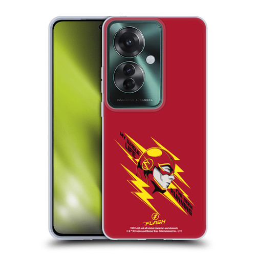 The Flash TV Series Graphics Barry Head Soft Gel Case for OPPO Reno11 F 5G / F25 Pro 5G