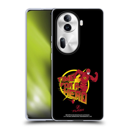 The Flash TV Series Graphics Barry Hero Soft Gel Case for OPPO Reno11 Pro