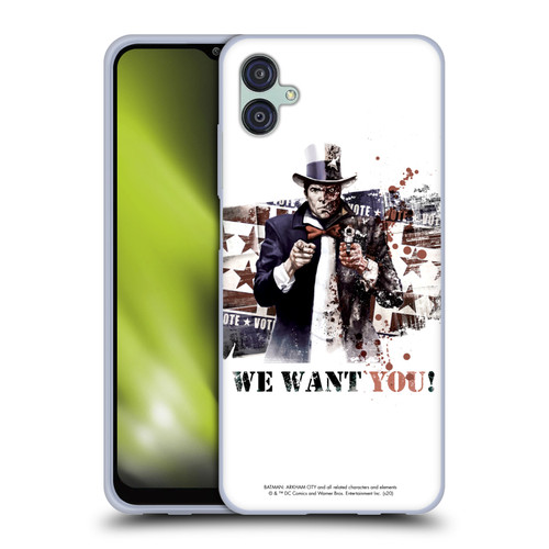 Batman Arkham City Graphics Two-Face We Want You Soft Gel Case for Samsung Galaxy M04 5G / A04e