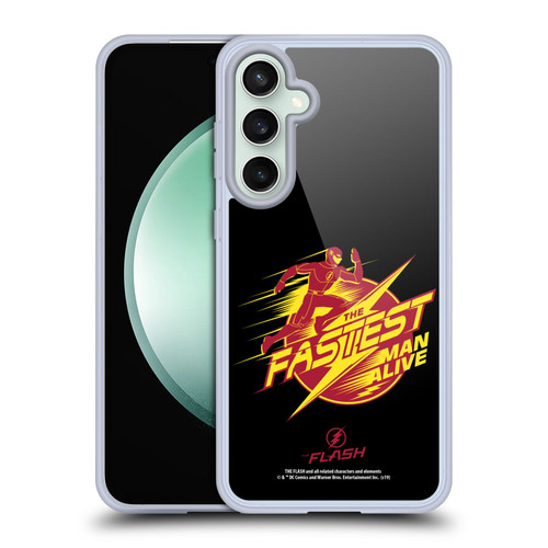 The Flash TV Series Graphics Barry Fastest Man Alive Soft Gel Case for Samsung Galaxy S23 FE 5G