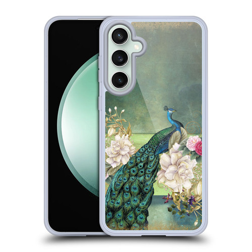 Jena DellaGrottaglia Animals Peacock Soft Gel Case for Samsung Galaxy S23 FE 5G