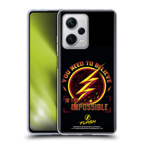 The Flash TV Series Graphics Believe Soft Gel Case for Xiaomi Redmi Note 12 Pro+ 5G