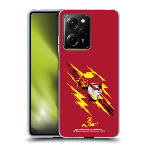 The Flash TV Series Graphics Barry Head Soft Gel Case for Xiaomi Redmi Note 12 Pro 5G