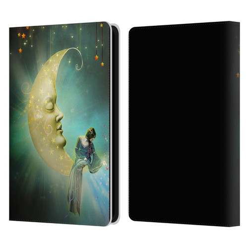 Jena DellaGrottaglia Assorted Star Leather Book Wallet Case Cover For Amazon Kindle Paperwhite 5 (2021)