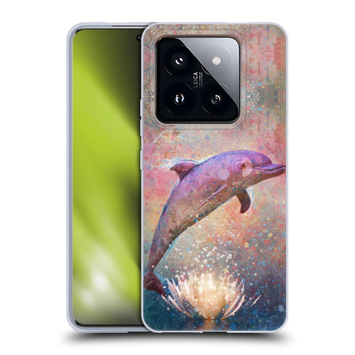 Jena DellaGrottaglia Animals Dolphin Soft Gel Case for Xiaomi 14 Pro