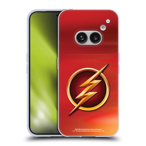 The Flash TV Series Logos Red Soft Gel Case for Nothing Phone (2a)