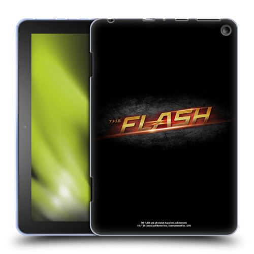 The Flash TV Series Logos Black Soft Gel Case for Amazon Fire HD 8/Fire HD 8 Plus 2020