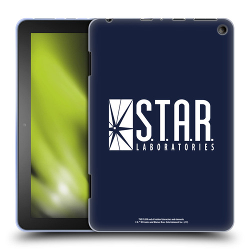 The Flash TV Series Logos Star Labs Soft Gel Case for Amazon Fire HD 8/Fire HD 8 Plus 2020