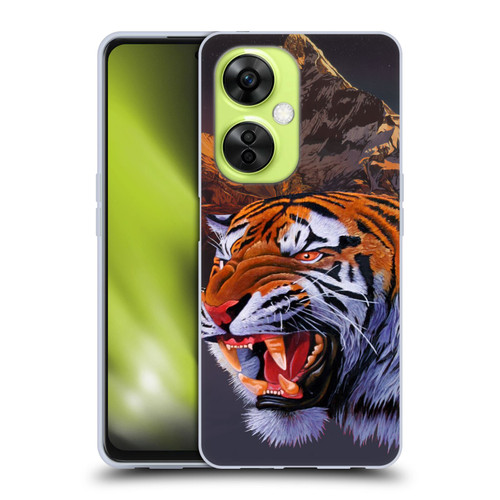Graeme Stevenson Wildlife Tiger Soft Gel Case for OnePlus Nord CE 3 Lite 5G
