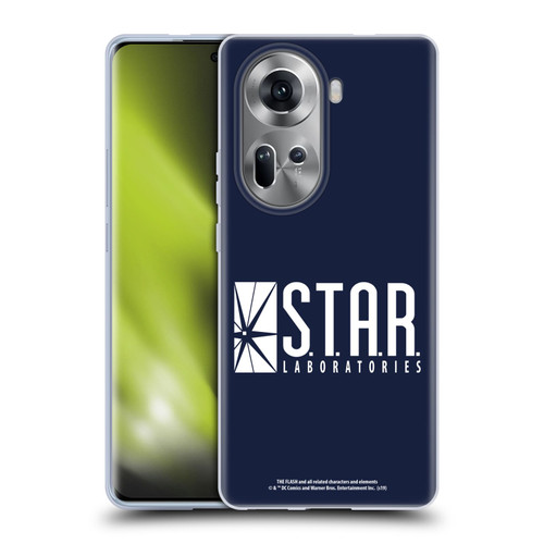 The Flash TV Series Logos Star Labs Soft Gel Case for OPPO Reno11