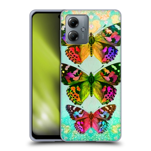 Jena DellaGrottaglia Insects Butterflies 2 Soft Gel Case for Motorola Moto G14
