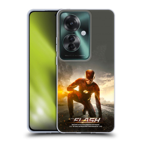 The Flash TV Series Poster Barry Kneel Pose Soft Gel Case for OPPO Reno11 F 5G / F25 Pro 5G
