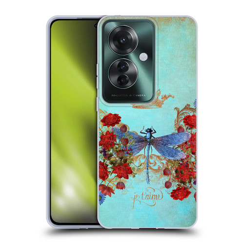 Jena DellaGrottaglia Insects Dragonfly Garden Soft Gel Case for OPPO Reno11 F 5G / F25 Pro 5G