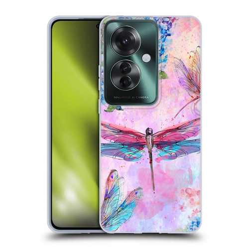 Jena DellaGrottaglia Insects Dragonflies Soft Gel Case for OPPO Reno11 F 5G / F25 Pro 5G