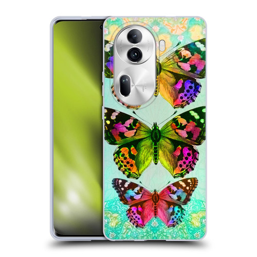 Jena DellaGrottaglia Insects Butterflies 2 Soft Gel Case for OPPO Reno11 Pro