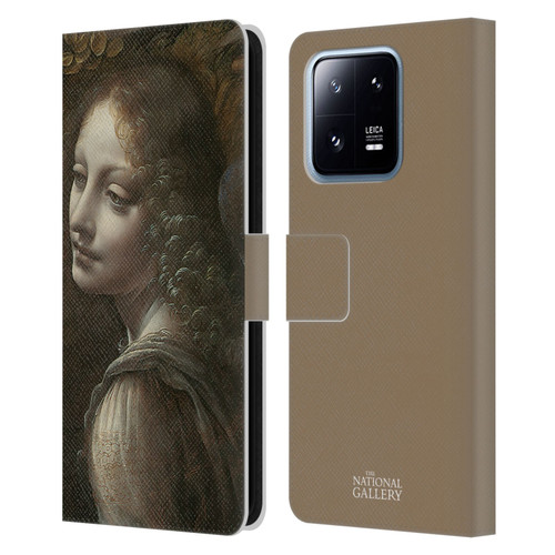 The National Gallery Art The Virgin Of The Rocks Leather Book Wallet Case Cover For Xiaomi 13 Pro 5G