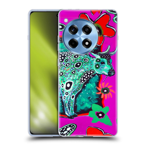 Mad Dog Art Gallery Animals Cosmic Cow Soft Gel Case for OnePlus 12R