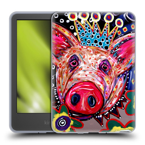 Mad Dog Art Gallery Animals Missy Pig Soft Gel Case for Amazon Kindle 11th Gen 6in 2022