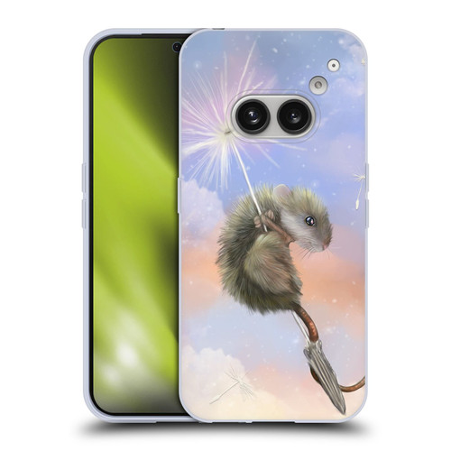 Ash Evans Animals Dandelion Mouse Soft Gel Case for Nothing Phone (2a)